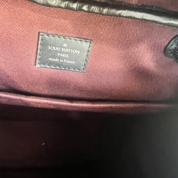 SOLD Louis Vuitton Zack Macassar Backpack GM - Picture 12 of 16